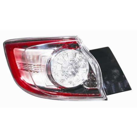 FANALE POSTERIORE SINISTRO SENZA PORTALAMPADA 5 PORTE LED ESTERNO MAZDA 3 SDN-HB BLBK 20082013VERS 5P