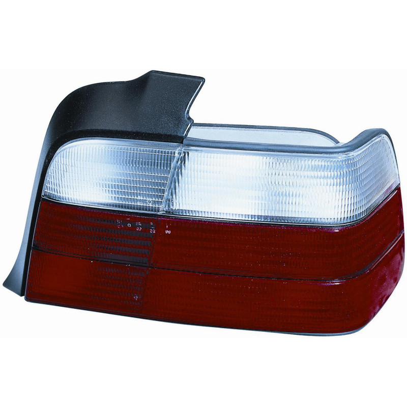 FANALE POSTERIORE DESTRO SENZA PORTALAMPADA ROSSOBIANCO BMW SERIES 3 COUPECABRIO E36 19901998VERS BERLINA , BMW SERIES 3 SDN E3