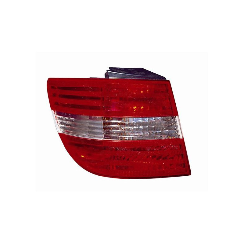 FANALE POSTERIORE SINISTRO SENZA PORTALAMPADA BIANCOROSSO MERCEDES-BENZ B CLASS W245 20062008, MERCEDES-BENZ B CLASS W245 20082