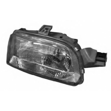 PROIETTORE SINISTRO NERO H1H1 REGOLAZIONE ELETTRICA CON PARABOLA NERA CON PREDISPOSIZIONE REGOLAZIONE ELETTRICA FIAT PUNTO 176 