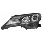 PROIETTORE DESTRO LED XENON CON PARABOLA NERA CON LUCE DIURNA LED TOYOTA RAV 4 A4 20122016