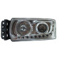 PROIETTORE DESTRO LED REGOLAZIONE MANUALE CON LUCE DIURNA LED IVECO STRALIS 20032019VERS 2013