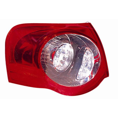 FANALE POSTERIORE SINISTRO CON PORTALAMPADA LED ESTERNO VOLKSWAGEN PASSAT 3C23C5 20052011