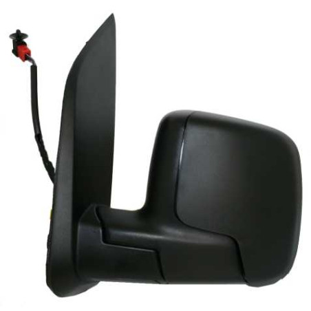 RETROVISORE ELETTRICO DESTRO NERO TERMICO VETRO CONVESSO CON SONDA CITROEN NEMO AA 2008, FIAT FIORINOQUBO 225 20082016, FIAT FI