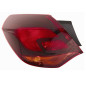 FANALE POSTERIORE DESTRO SENZA PORTALAMPADA 5 PORTE ROSSO SCURO ESTERNO OPEL ASTRA J 3DGTC P10 2011VERS 5P , OPEL ASTRA J 5DSW 