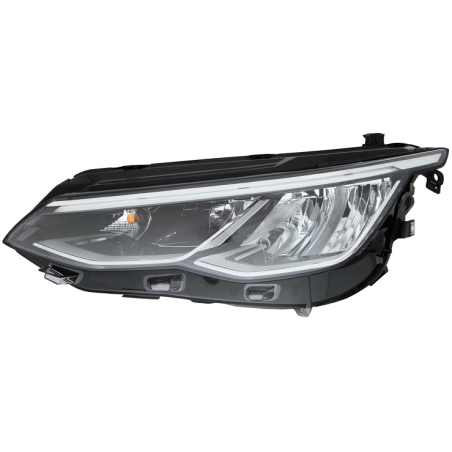 PROIETTORE SINISTRO LED PWY24W CON PARABOLA NERA CON MOTORE VOLKSWAGEN GOLF VIII CD1DA1 20192024, VOLKSWAGEN GOLF VIII VARIANT 