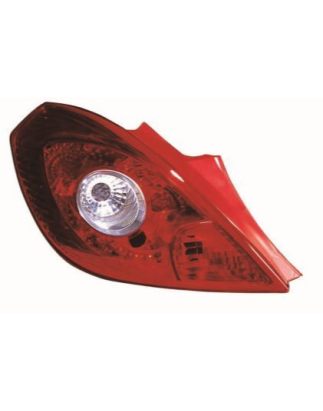 FANALE POSTERIORE SINISTRO SENZA PORTALAMPADA 3 PORTE OPEL CORSA D S07 20062015