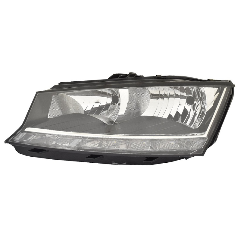 PROIETTORE DESTRO LED H7,H7 CON MOTORE CON LUCE DIURNA LED SKODA FABIA NJ3 20142018VERS2018 , SKODA FABIA NJ3 20182021