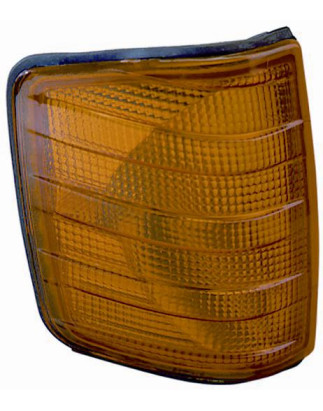 FANALE ANTERIORE DESTRO CON PORTALAMPADA ARANCIO MERCEDES-BENZ 190E W201 19841993