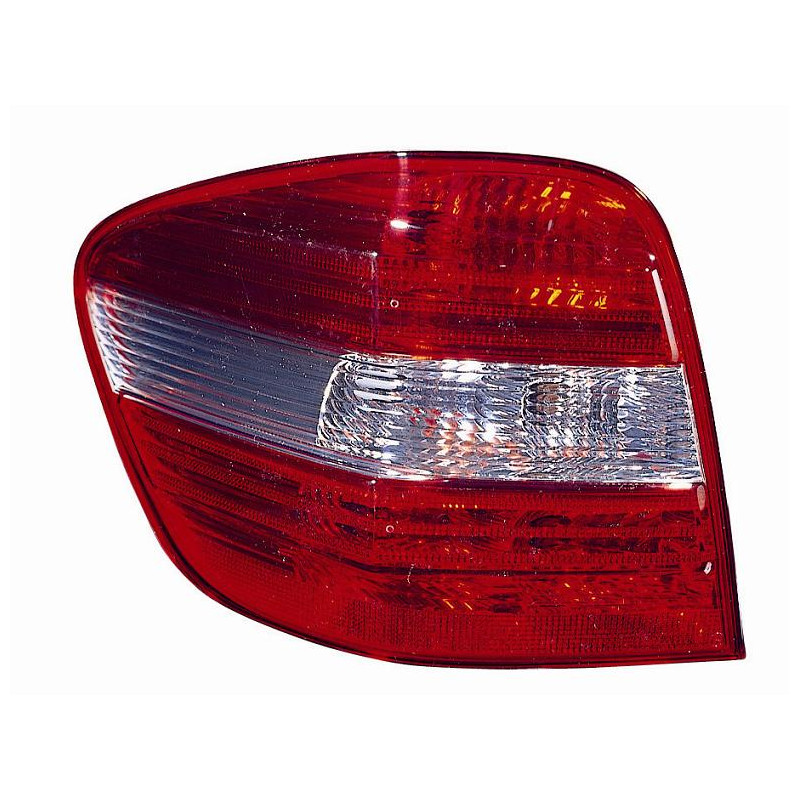 FANALE POSTERIORE SINISTRO CON PORTALAMPADA FUMEROSSO BASE NERA MERCEDES-BENZ ML W164 20052011VERS 2008