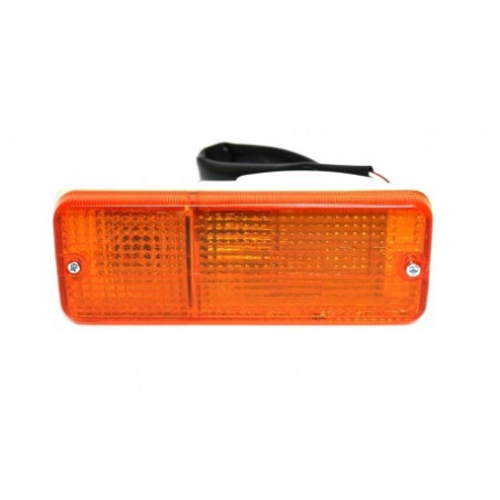 FANALE ANTERIORE DESTRO CON PORTALAMPADA ARANCIO SUZUKI ALTO SS4080 19791985, SUZUKI JEEP SAMURAI SJ410 19791988, SUZUKI JEEP S