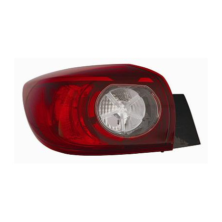 FANALE POSTERIORE SINISTRO SENZA PORTALAMPADA 5 PORTE ESTERNO MAZDA 3 SDN-HB BMBN 20132016, MAZDA 3 SDN-HB BP 20162019VERS 5P