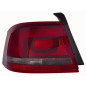 FANALE POSTERIORE DESTRO SENZA PORTALAMPADA ROSSO SCURO VOLKSWAGEN PASSAT 362365 20112015VERS BERLINA