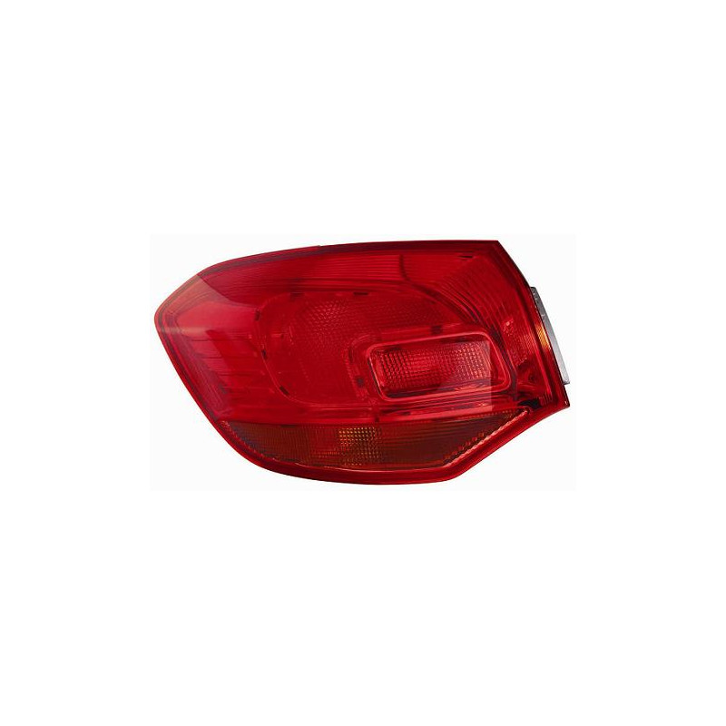 FANALE POSTERIORE DESTRO SENZA PORTALAMPADA 5 PORTE ROSSO ESTERNO OPEL ASTRA J 3DGTC P10 2011VERS SW , OPEL ASTRA J 5DSW P10 20