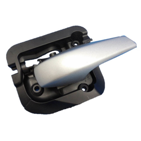MANIGLIA INTERNA CON LEVA ARGENTO ANTERIORE DESTRO SMART FORTWO 451 20072012      , SMART FORTWO 451 20122014
