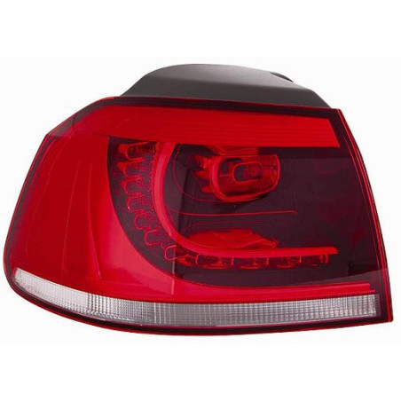FANALE POSTERIORE SINISTRO CON PORTALAMPADA LED ESTERNO VOLKSWAGEN GOLF VI 5K1 20082013