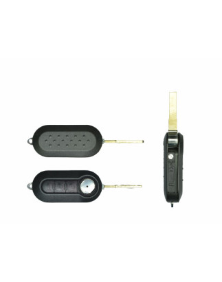 GUSCIO CHIAVE NERO 3 TASTI: TASTO APERTURA TASTO CHIUSURA TASTO PORTELLONE LAMA SIP22 FIAT 500 312 20072015 , FIAT 500 L 3