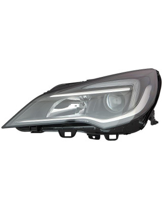 PROIETTORE DESTRO LED H1,H7 CON PARABOLA CON MOTORE CON LUCE DIURNA LED OPEL ASTRA K 5DSW B16 20162019