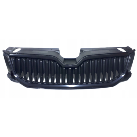 GRIGLIA PARAURTI ANTERIORE NERA CON CORNICE NERA SKODA OCTAVIA 6 5E3NL3NR35E55E6 20132017