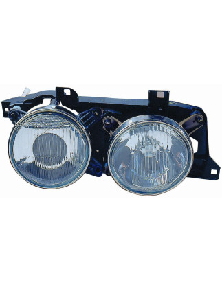PROIETTORE DESTRO COMPLETO H1,H1 CON PREDISPOSIZIONE REGOLAZIONE ELETTRICA BMW SERIES 5 E34 19881995, BMW SERIE 7 E32 19881994