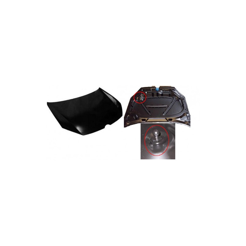 COFANO ANTERIORE T�V CON MOLLA A GAS VOLKSWAGEN GOLF VI 5K1 20082013      , VOLKSWAGEN GOLF VI VARIANT AJ5 20092014