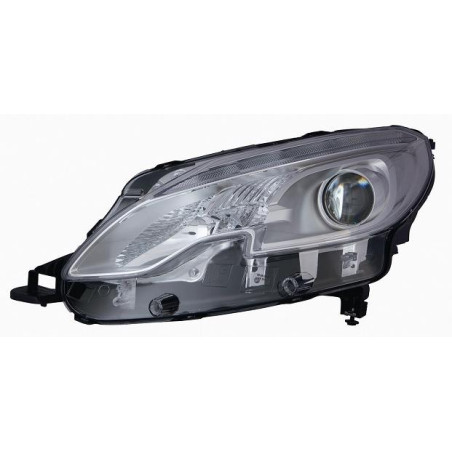 PROIETTORE SINISTRO LED H7,H7,PWY24W CON MOTORE CON LUCE DIURNA LED PEUGEOT 2008 I CU 20132016