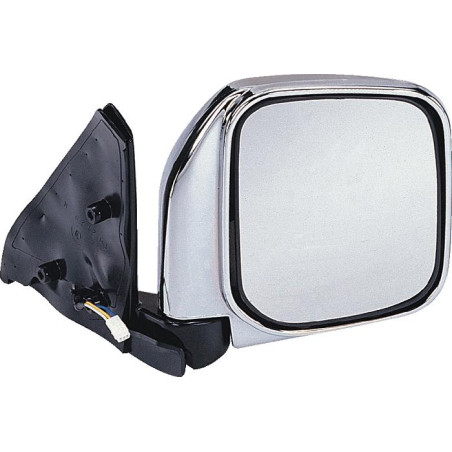 RETROVISORE ELETTRICO SINISTRO BRACCIO CROMATO MITSUBISHI PAJERO V3WV2WW4W 19921995      , MITSUBISHI PAJERO V3W 19962001