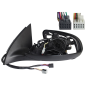 RETROVISORE ELETTRICO SINISTRO 10+7 PIN SENZA CALOTTA TERMICO RICHIUDIBILE ELETTRICAMENTE CON MEMORIA CON SISTEMA BLIS MERCEDES
