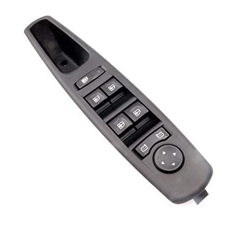 PULSANTIERA ALZACRISTALLI PORTA ANTERIORE SINISTRA 13 PIN 4 INTERRUTTORI COMANDI RETROVISORI BLOCCO FINESTRINI RENAULT FLUENCE 