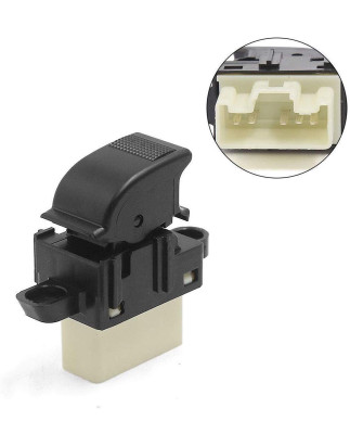 INTERRUTTORE ALZACRISTALLI PORTA ANTERIORE DESTRA 5 PIN 1 INTERRUTTORE CON CONNETTORE BIANCO MAZDA 323 F BJBA 19982003      , M