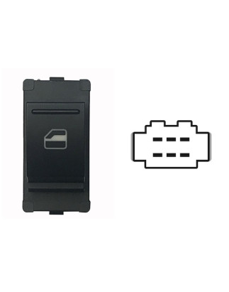 INTERRUTTORE ALZACRISTALLI PORTA ANTERIORE DESTRA 6 PIN 1 INTERRUTTORE SEAT Mii KF1KE1 2012          , SKODA CITIGO NF1 2012201