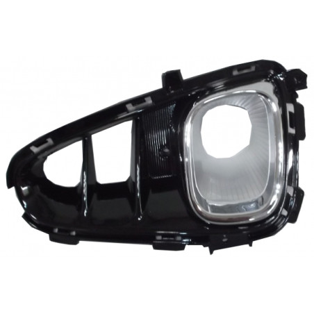 GRIGLIA PARAURTI ANTERIORE SINISTRA CON FENDINEBBIA CON MODANATURA CROMATA KIA PICANTO JA 20172024