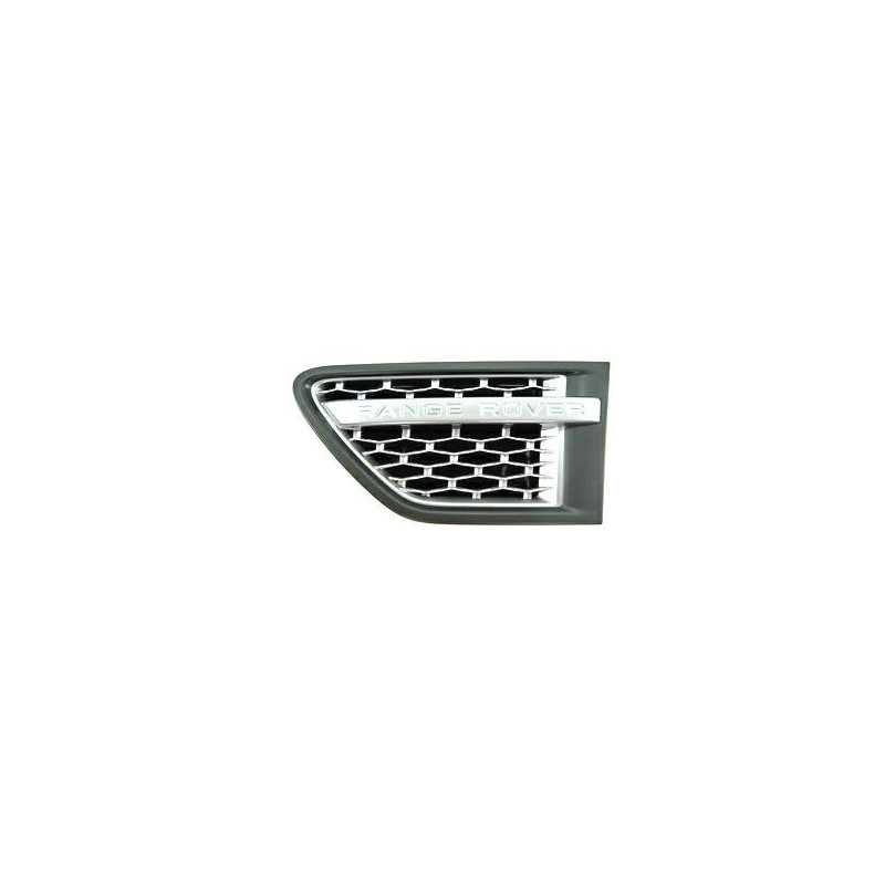 GRIGLIA PARAFANGO ANTERIORE SINISTRA GRIGIAARGENTO LAND ROVER RANGE ROVER SPORT L320 20052013       VERS 012010