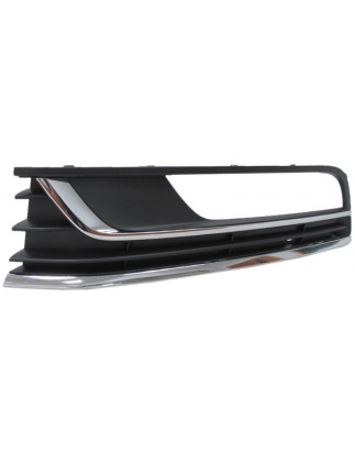 GRIGLIA PARAURTI ANTERIORE SINISTRA CON FENDINEBBIA CON PROFILI CROMATI VOLKSWAGEN PASSAT 362365 20112015