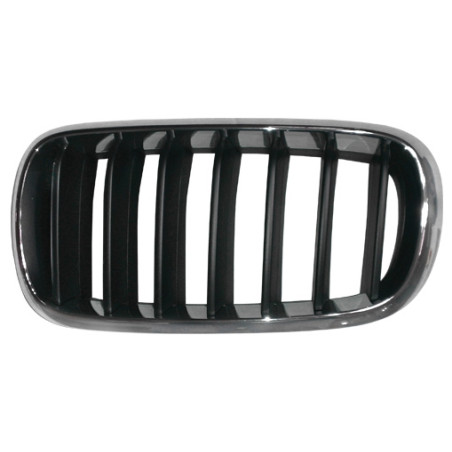 GRIGLIA RADIATORE SINISTRA CROMATA-NERA BMW X5 F15 20132018      , BMW X6 F16 20142019