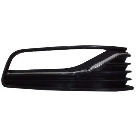 GRIGLIA PARAURTI ANTERIORE DESTRA MODELLO HIGHLINE CON FENDINEBBIA CON MODANATURA CROMATA VOLKSWAGEN POLO 6C1 20142017