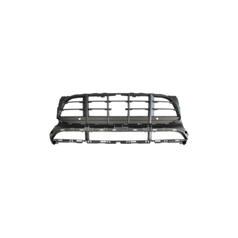 GRIGLIA PARAURTI ANTERIORE CENTRALE NERA CON FORI PARK DISTANCE CONTROL CON FORO TELECAMERA PORSCHE MACAN 95B 20142018 VERS 36 