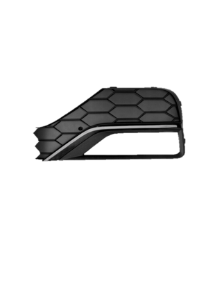 GRIGLIA PARAURTI ANTERIORE SINISTRA CON FENDINEBBIA CON MODANATURA CROMATA VOLKSWAGEN AMAROK PU S6S7 20162022