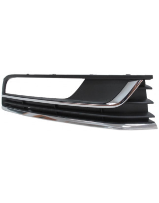 GRIGLIA PARAURTI ANTERIORE DESTRA CON FENDINEBBIA CON PROFILI CROMATI VOLKSWAGEN PASSAT 362365 20112015