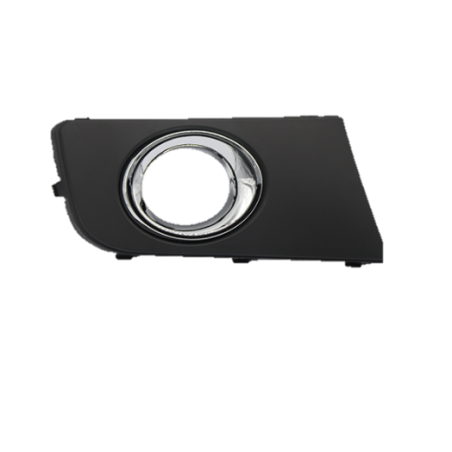 GRIGLIA PARAURTI ANTERIORE SINISTRA NERA CON CORNICE FENDINEBBIA CROMATA VOLKSWAGEN AMAROK PU S6S7 20102016