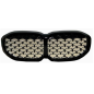 GRIGLIA PARAURTI ANTERIORE NERA LUCIDA BMW SERIES 1 F40 20192024