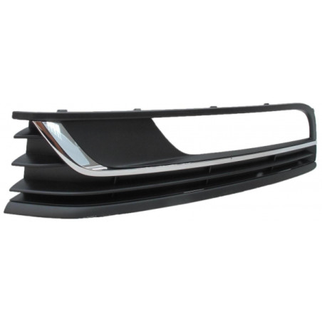 GRIGLIA PARAURTI ANTERIORE SINISTRA NERACROMATA CON FENDINEBBIA VOLKSWAGEN PASSAT 362365 20112015