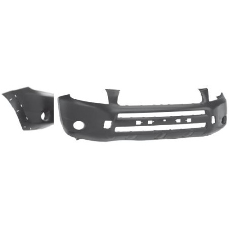 PARAURTI ANTERIORE CON FORI PER TERMINALI TOYOTA RAV 4 A3 20052010       VERS 2008