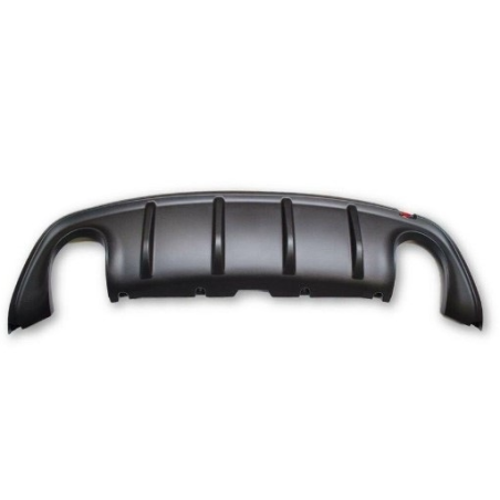 PARAURTI POSTERIORE INFERIORE NERO MOD DOPPIO SCARICO CON SPOILER CON FASCIA ARGENTO ALFA ROMEO GIULIETTA 940 20102020 VERS2016