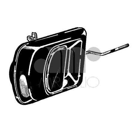 MANIGLIA ESTERNA ANTERIORE DESTRO IVECO DAILY 20002007      , IVECO DAILY 20072011      , IVECO DAILY 20112014