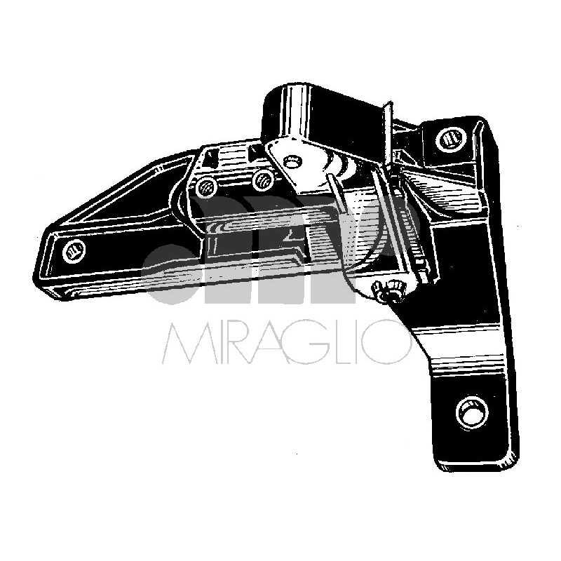 MANIGLIA INTERNA MECCANISMO INTERNO ANTERIORE DESTRO FIAT BRAVO 182 1995200  FIAT MAREA 185 19962007