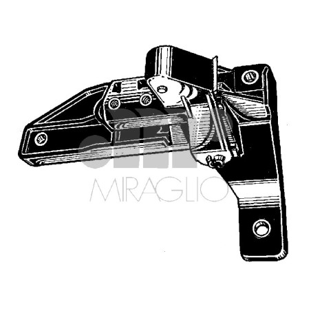 MANIGLIA INTERNA MECCANISMO INTERNO ANTERIORE DESTRO FIAT BRAVO 182 1995200  FIAT MAREA 185 19962007