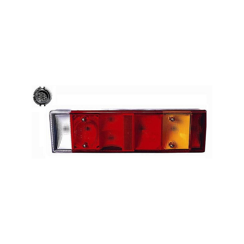 FANALE POSTERIORE DESTRO CON PORTALAMPADA 4 PORTE IVECO STRALIS 20032019, IVECO EUROCARGO 2003