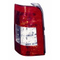 FANALE POSTERIORE SINISTRO SENZA PORTALAMPADA 2 PORTE BIANCOROSSO CITROEN BERLINGO MF 20022008 VERS 2005, PEUGEOT PARTNER 5G 20