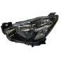 PROIETTORE DESTRO H4 CON PARABOLA NERA CON PREDISPOSIZIONE REGOLAZIONE ELETTRICA MAZDA 2 DLDJ 20142020, MAZDA PU 24WD BT-50 CDU